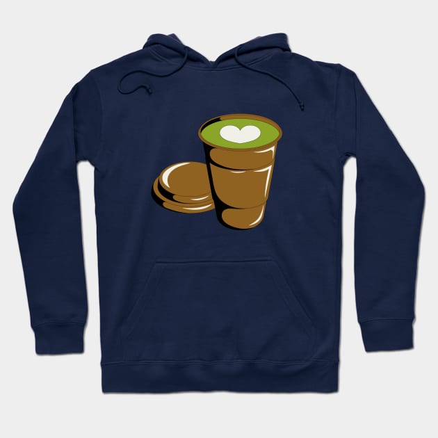 Matcha Green Tea Hoodie by SNOWMOONSTORE